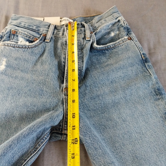Agolde Fen High Rise Relaxed Taper Jeans Wander - Picture 11 of 15
